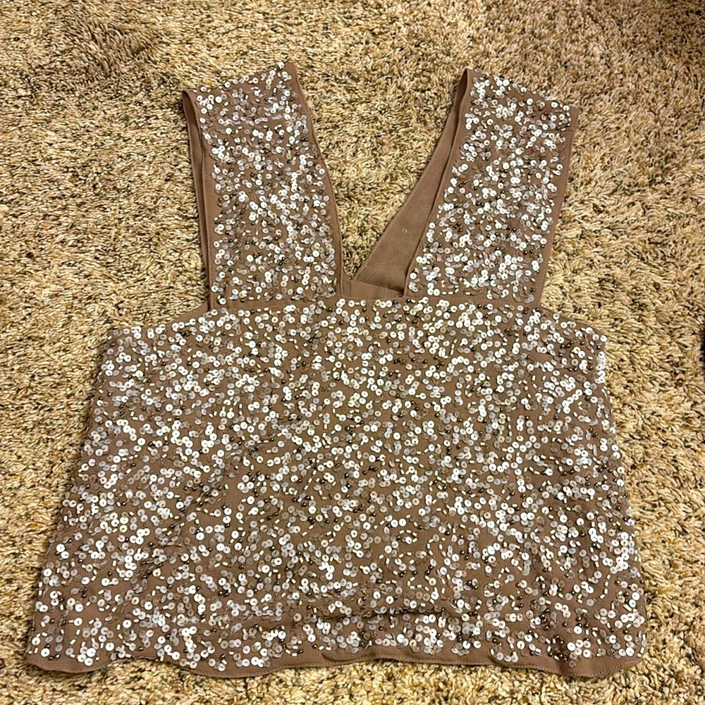 Going out top
Zara
Size XS but fits size S
Sparkles